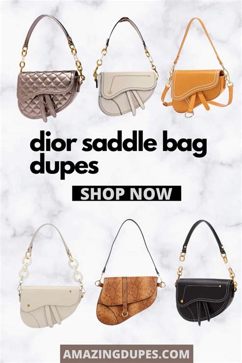 dupe christian dior slides|christian dior saddle bag dupe.